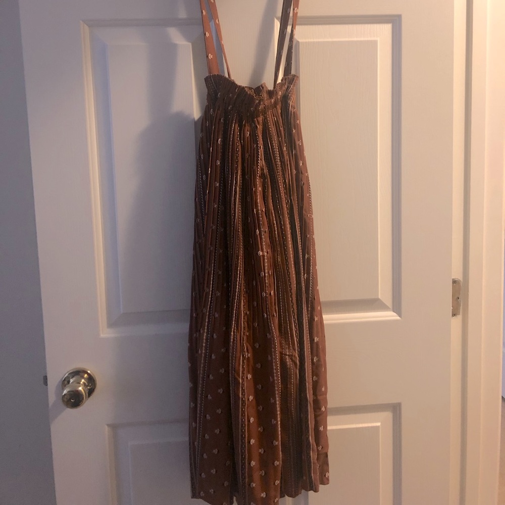 Gianni Bini Brown overall skirt